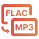 icon flac to mp3