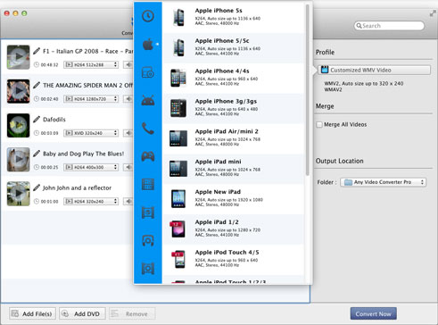 Any Video Converter for Mac