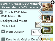 Menu de DVD