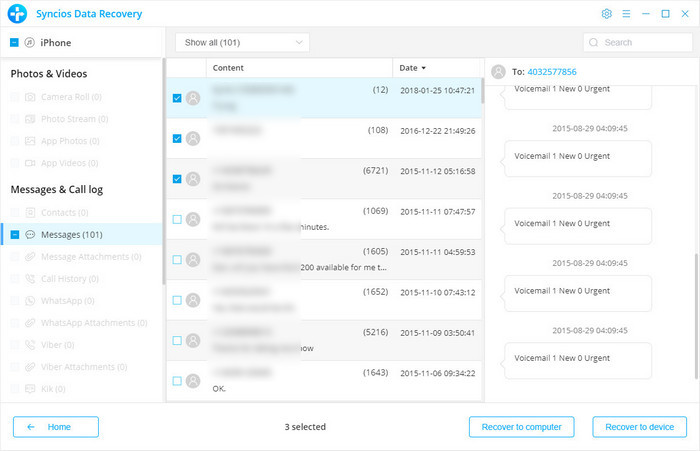 scan download iCloud backup