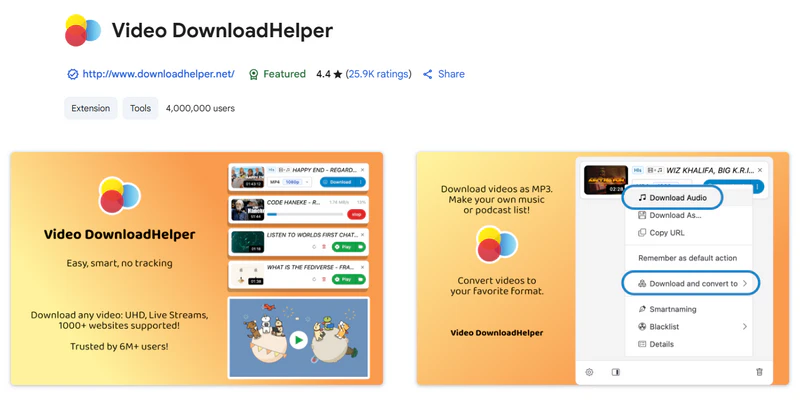 video downloadhelper