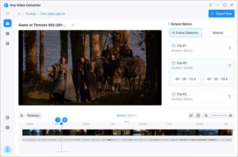 check ai trimming result